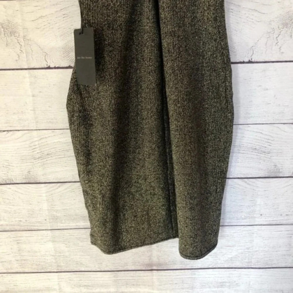 JOA Black & Gold Sparkle Bodycon Cross Back Mini Dress S - Picture 8 of 9